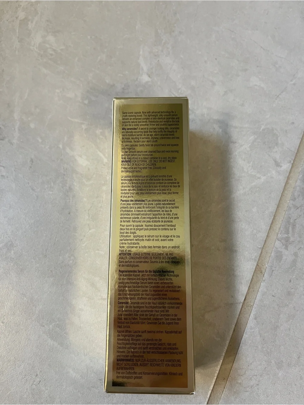 Elizabeth Arden Advanced Ceramide Capsules Daily Youth Restoring Serum — Gold